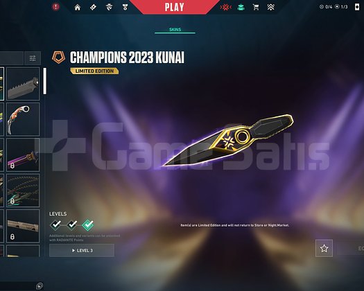 TR +30K VP / RGX KATANA / CHAMP 23 SET DOLU