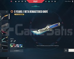 TR +35K VP / 5 YEARS BETA BIÇAK / 5 VANDAL DOLU