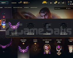EUW MASTER 740 LP 80 CHAMP 13 SKINS HIGH LP GAIN