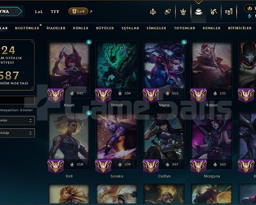 800+ seviye satılık hesap Adc Sup maindir