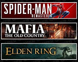 SpiderMan RE + Mafia + Elden Ring