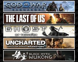 Ragnarök + TLOU1 + Tsushima + Uncharted + Wukong