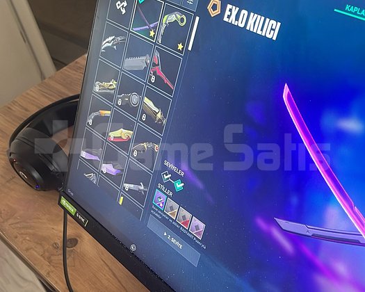 RGX KARAMBİT EXO KILIÇ EFSANE HESAP