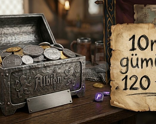 ALBION ONLINE SILVER  ANINDA TESLİMAT |10M