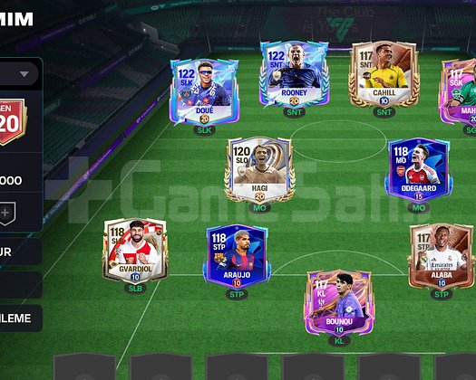 120 GEN 117 ROONEY DOUE FC MOBİL