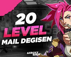 20 LEVEL - MAİL DEĞİŞEN | +13.000 SATIŞ