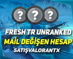 TR - FRESH UNRANKED - MAİL DEĞİŞEN - +20 LEVEL!