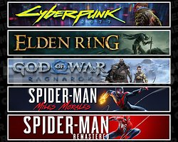 Cyberpunk + Elden + Ragnarök + Miles + Spider 1