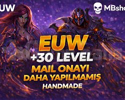 EUW // + 30 LVL // +40K MAVİ ÖZ
