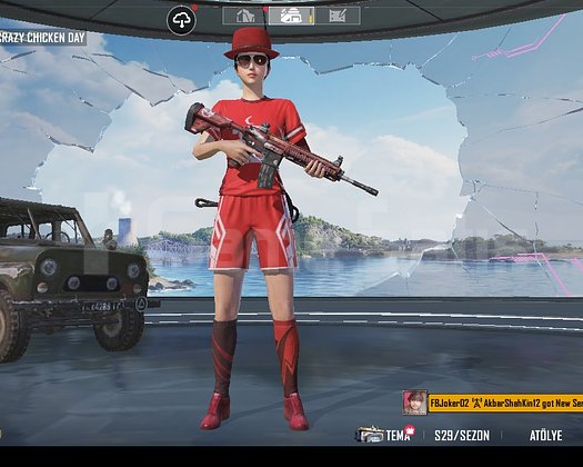 İnanılmaz nadirlik abidesi bs + cr bide pubg hesaı