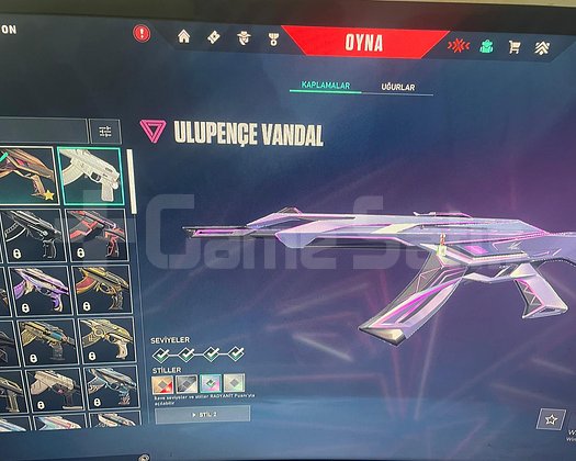 KENDİ MAİNİM FPS ARTIK OYNAMYACAGIM İÇİN SATILIK