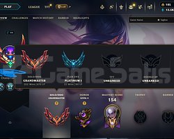 TR GRANDMASTER high lp gain perfect main account