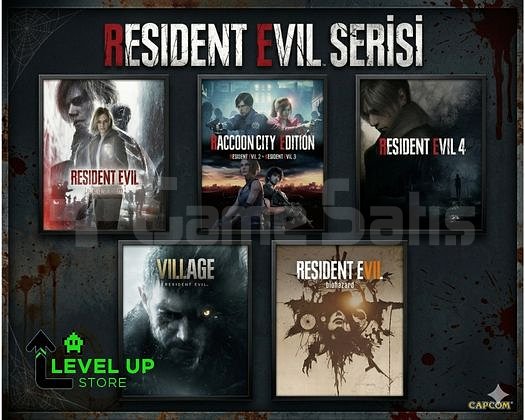 Resident Evil Serisi PS5 + Garanti
