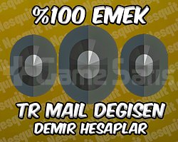 TR - DEMİR 1 - MAİL DEĞİŞEN - ULTRA DÜŞÜK MMR!