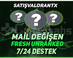 TR - FRESH UNRANKED - MAİL DEĞİŞEN - +20 LEVEL!