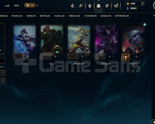 LOL Eski ve Değerli kostümlü hesap ACİİL SATILIK