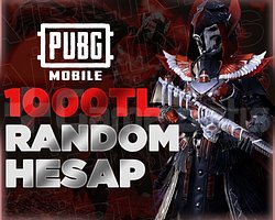 1000 TL PUBG RANDOM HESAP | UVİP+ DOPDOLU