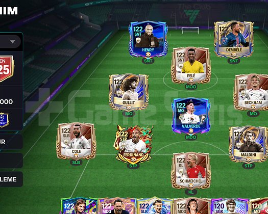 125 Gen Full Hesap Global Sıralamada