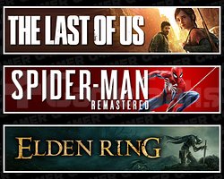 The Last Of Us 1 + SpiderMan RE + Elden Ring