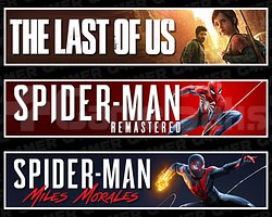 The Last Of Us 1 + SpiderMan RE + Miles