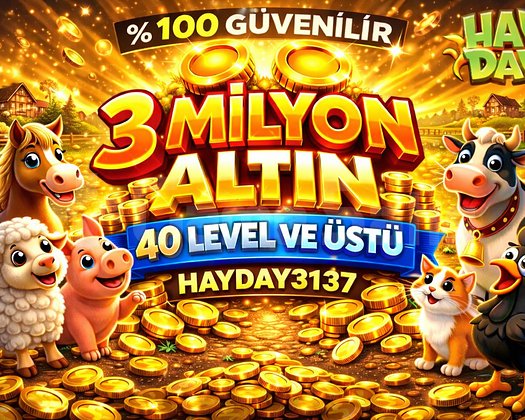 +40 LEVEL 3 MİLYON ALTIN