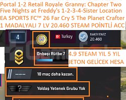 1 MADALYALI 7 LV EA SPORTS FC 26 Far Cry 5 Five N