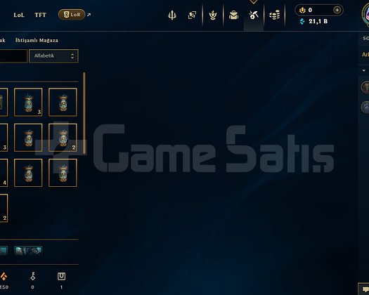 30 LVL BOL KOSTÜMLÜ UNRANKED HESAP HANDMADE!
