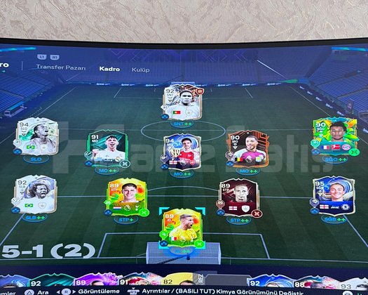 PS5 KADRO 94 R10 VE DAHASI