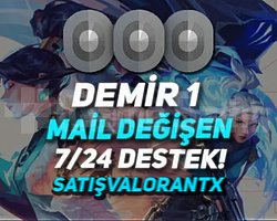 TR - DEMİR 1 - MAİL DEĞİŞEN - ULTRA DÜŞÜK MMR!