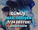 TR - MAİL DEĞİŞEN - GÜMÜŞ - ULTRA DÜŞÜK MMR!