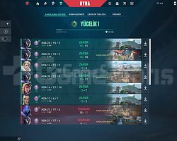 Yüce 1 yüksek mmr karaçalı vandal ve jettin bıçağı
