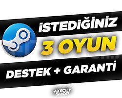 İstediğiniz 3 Oyun