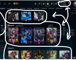 412 LEVEL / 287 SKİN / FUL HERO +1.3K RP +MAİL