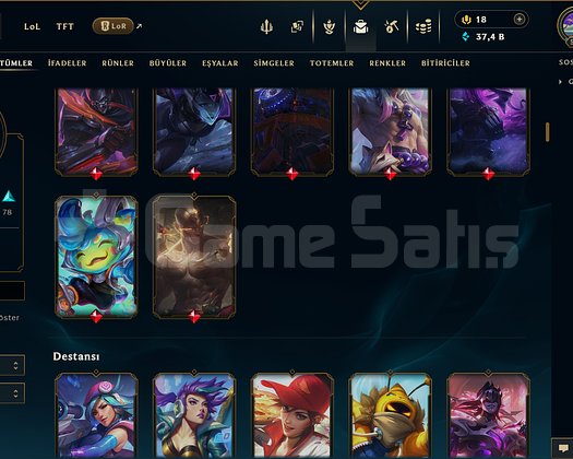 512 LEVEL / 198 SKİN / FUL HERO +MAİL +13K SATIŞ
