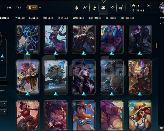 512 LEVEL / 198 SKİN / FUL HERO +MAİL +13K SATIŞ