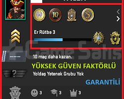 ANINDA TESLİM | 6 MADALYA | 689 SAAT | FACEIT