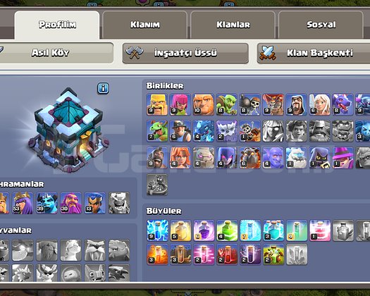 TH13 MAX MAİN HESAP