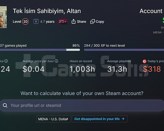 100+ Oyunlu Steam Hesabı HERŞEYİ DEĞİŞEN
