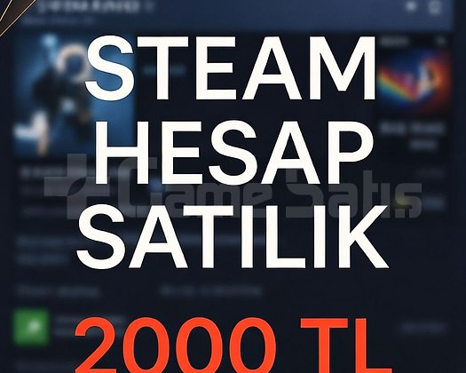 100+ Oyunlu Steam Hesabı HERŞEYİ DEĞİŞEN