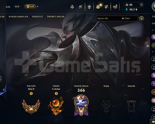 EUW 186 LEVEL MAİLLİ 131 SKİNLİ FRESH HESAP!!!