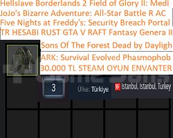 TR HESABI RUST GTA V RAFT ETS 2 R.E.P.O Five Night
