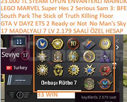 17 MADALYALI 7 LV GTA V DAYZ BFE 3 ETS 2 Ready or