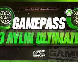 3 Aylık Xbox Gamepass Ultimate Hesap