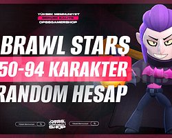 Mail Değişen 50-94 Karakter Brawl Stars Hesap