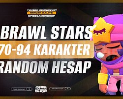 Mail Değişen 70-94 Karakter Brawl Stars Hesap