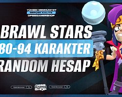 Mail Değişen 80-94 Karakter Brawl Stars Hesap