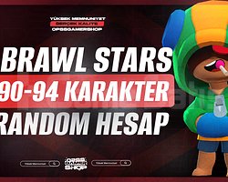 Mail Değişen 90-94 Karakter Brawl Stars Hesap