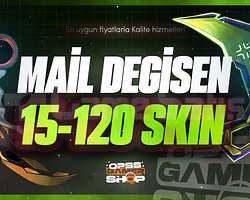 MAİL DEĞİŞEN 100 15-120 SKİN HESAP