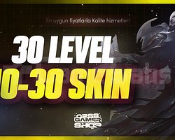 Mail Değişen 30 Level | 10-30 Skin LoL Random