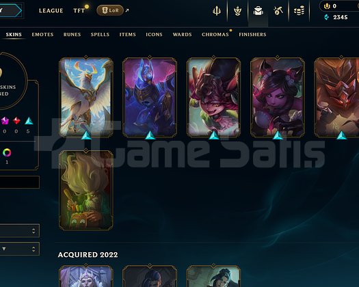EUW Unranked | 9 Kostüm - 33 Hero | LoL Hesap